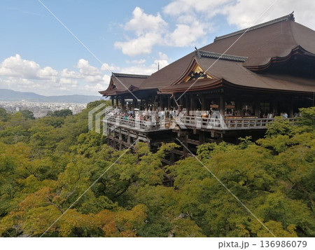 夏の清水寺 夏の清水寺 136986079