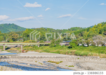 森町の風景(静岡県) 136986133