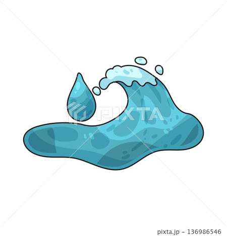 Illustration of Clean Water 136986546
