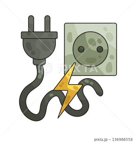 Illustration of Charging Illustration of Charging 136986558