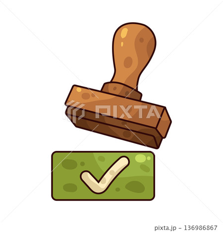Illustration of Approve Illustration of Approve 136986867