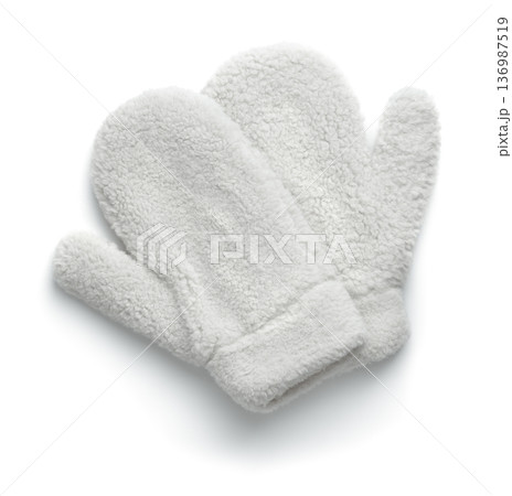 Fluffy faux fur winter mittens Fluffy faux fur winter mittens 136987519