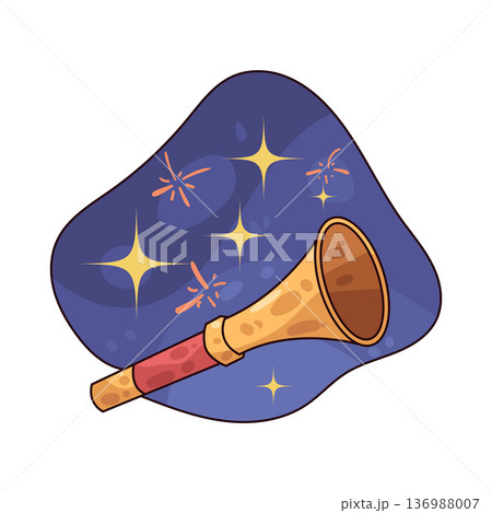 Illustration of Horn Illustration of Horn 136988007