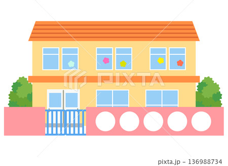 子育て施設　幼稚園　保育園 136988734