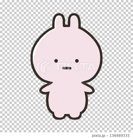 すんっとしてるうさぎ 136989335