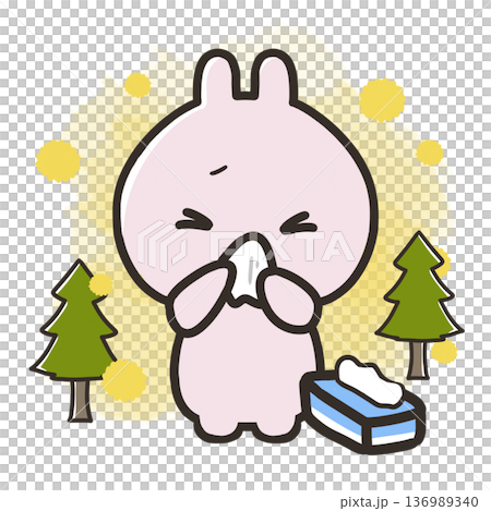 花粉症兔子 花粉症兔子 136989340