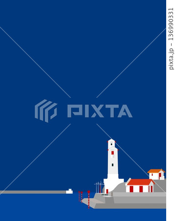 サン・ジャン・ド・リュズ灯台　phare de saint jean de luz　バスク　フランス 136990331