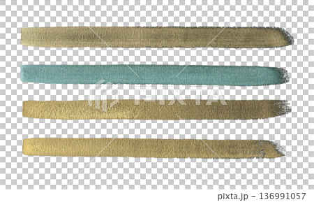 Horizontal strokes of shimmering gold and green watercolor create festive celebratory template.Luminous,hand drawn texture for birthday cards,Christmas designs,New Year themes,joyful seasonal branding Horizontal strokes of shimmering gold and green watercolor create festive celebratory template.Luminous,hand drawn texture for birthday cards,Christmas designs,New Year themes,joyful seasonal branding 136991057