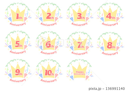 アニバーサリー　アイコン 136991140