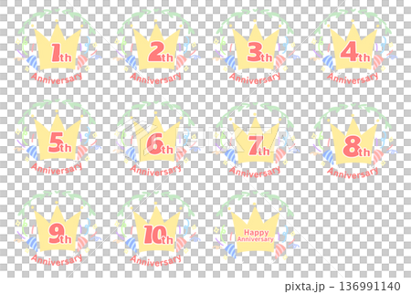 アニバーサリー　アイコン 136991140