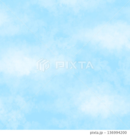 青空と雲をイメージした背景素材 136994200