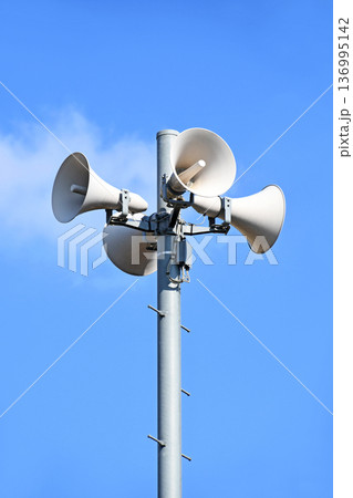 防災行政無線用スピーカー 136995142