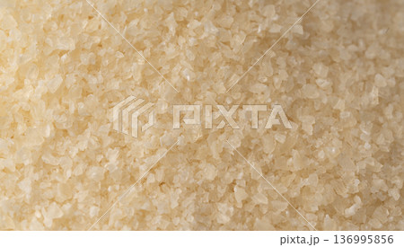 Gelatin powder macro texture 136995856