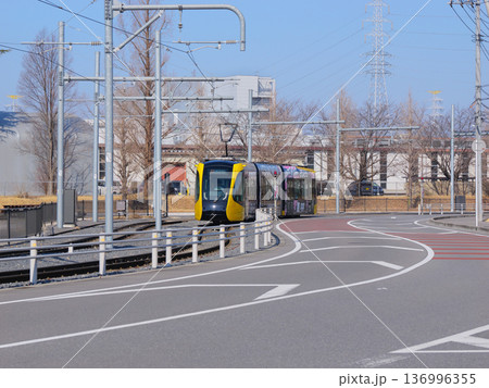 宇都宮 LRT沿線 2月の晴れの日 宇都宮 LRT沿線 2月の晴れの日 136996355