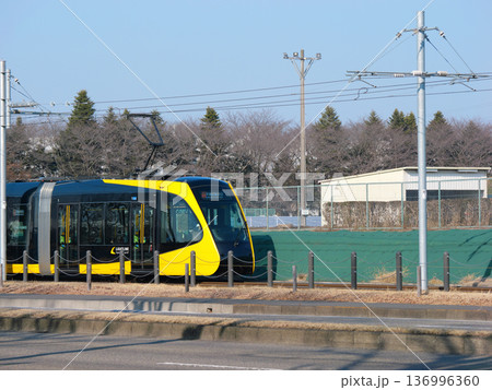 宇都宮 LRT沿線 2月の晴れの日 宇都宮 LRT沿線 2月の晴れの日 136996360