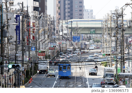 阪堺電気軌道 路面電車 阪堺電気軌道 路面電車 136996573