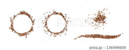 Grape seeds ready for oil extraction 136996609