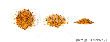 Navrattan namkeen mixture. Indian nimko snack, spicy and sweet farsaan 136997474