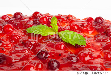 Cranberry Jam Smear, Red Marmalade Splash, Cranberries Jelly, Fruity Confiture Smudge Cranberry Jam Smear, Red Marmalade Splash, Cranberries Jelly, Fruity Confiture Smudge 136997547