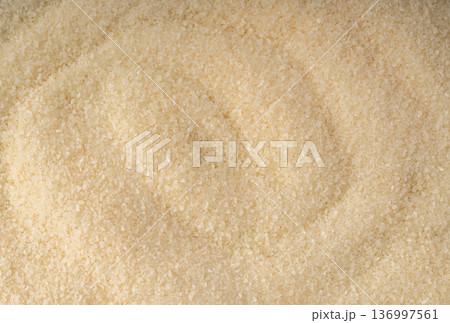 Gelatin powder macro texture 136997561