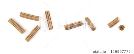 Rawhide chew sticks for dogs, oral care hygiene dog food, pressed collagen dry kibble 136997773