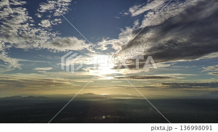 clouds and sun clouds and sun 136998091