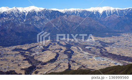 陣馬形山 山頂からの絶景 陣馬形山 山頂からの絶景 136999560