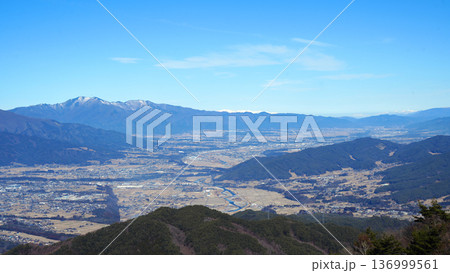 陣馬形山　山頂からの絶景 136999561