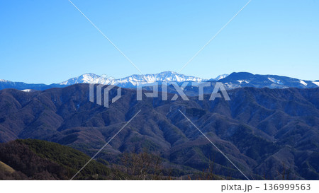 陣馬形山　山頂からの絶景 136999563