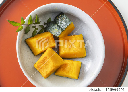 かぼちゃ　煮かぼちゃ　いとこ煮 136999901