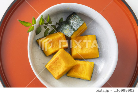 かぼちゃ　煮かぼちゃ　いとこ煮 136999902