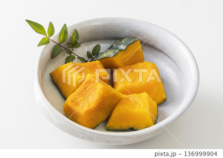 かぼちゃ　煮かぼちゃ　いとこ煮 136999904