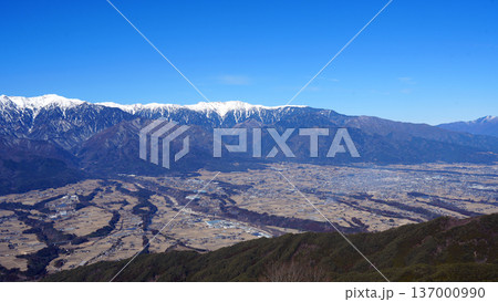 陣馬形山 山頂からの絶景 陣馬形山 山頂からの絶景 137000990
