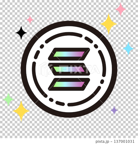 Sparkling virtual currency icon Sparkling virtual currency icon 137001031