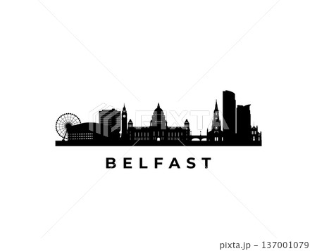 Vector Belfast skyline. Vector Belfast skyline. 137001079