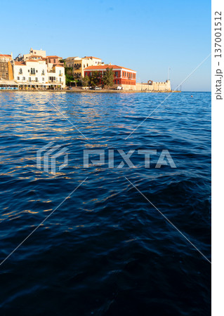 venetian habour of Chania, Crete, Greece venetian habour of Chania, Crete, Greece 137001512