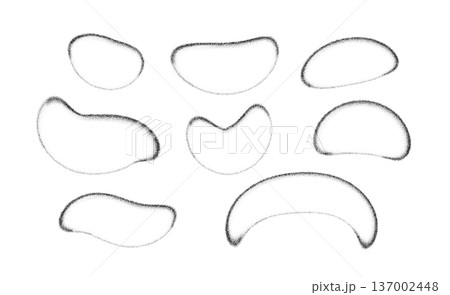 Geometric shapes blend with noise effects 137002448