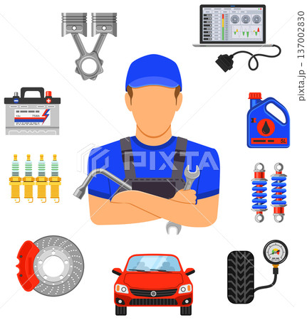 Car Service Infographics 137002830
