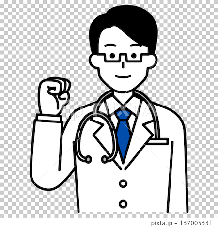 男醫生揮拳 137005331