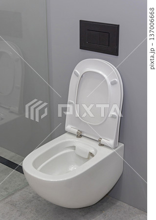 Open Toilet Seat WC 137006668