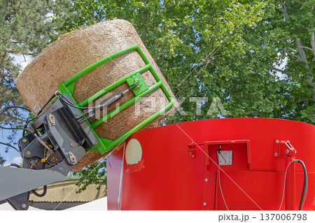 Round Bale Handler Machine 137006798