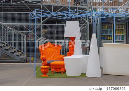 Plastic Furniture at Street Plastic Furniture at Street 137006891