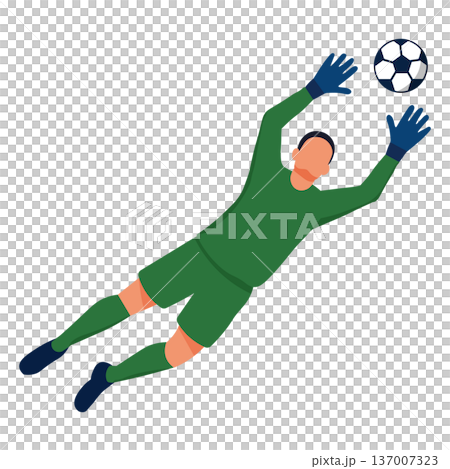 Soccer Defender Blocking the Ball in Intense Match Soccer Defender Blocking the Ball in Intense Match 137007323
