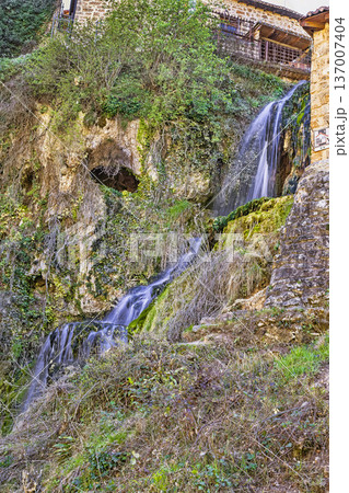 Orbaneja del Castillo Waterfall, Spain Orbaneja del Castillo Waterfall, Spain 137007404