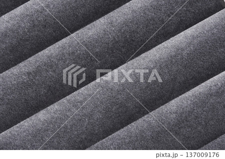 Gray fabric texture with diagonal lines for abstract background and pattern design Gray fabric texture with diagonal lines for abstract background and pattern design 137009176