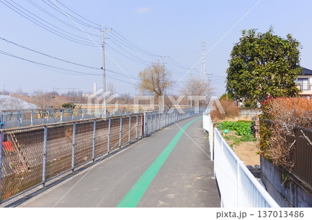 埼玉県川口市見沼代用水東縁2026年2月 埼玉県川口市見沼代用水東縁2026年2月 137013486