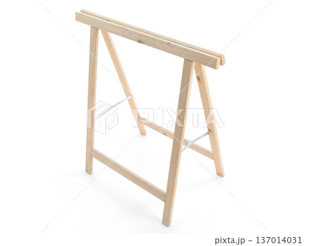 Wooden sawhorse Wooden sawhorse 137014031