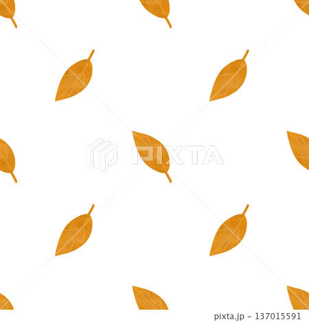 Yellow autumn leaves. Hand-drawn watercolor, pastel. Seamless pattern. Flat style design element. A children's drawing. For products, prints, textiles Yellow autumn leaves. Hand-drawn watercolor, pastel. Seamless pattern. Flat style design element. A children's drawing. For products, prints, textiles 137015591