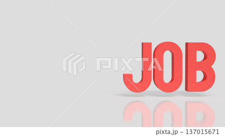 Employment Opportunity and Career Growth Concept 3d render. 137015671