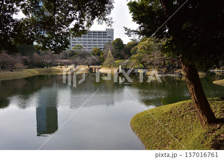 小石川後楽園、大泉水 小石川後楽園、大泉水 137016761